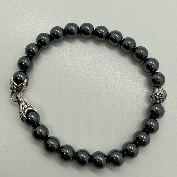 DAVID YURMAN Spiritual Bead Hematite with waves - Picture 8 of 9